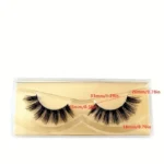 3D Fluffy Curl False Eyelashes – Thick & Voluminous Look - Image 2