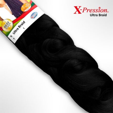 X-Pression Premium Ultra Braid – Colour 1