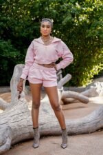 COCOBURRY Women’s Shorts – Pink - Image 3